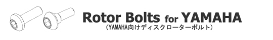 ワイヤーロック付き・汎用テーパーキャップボルト